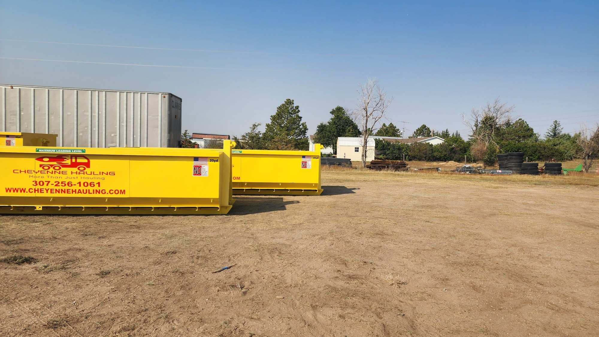 roll-off dumpster rentals in cheyenne www.cheyennehauling.com