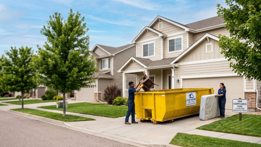 HOA Compliance in Cheyenne: How a Quick Junk Purge Saves You from Costly Fines